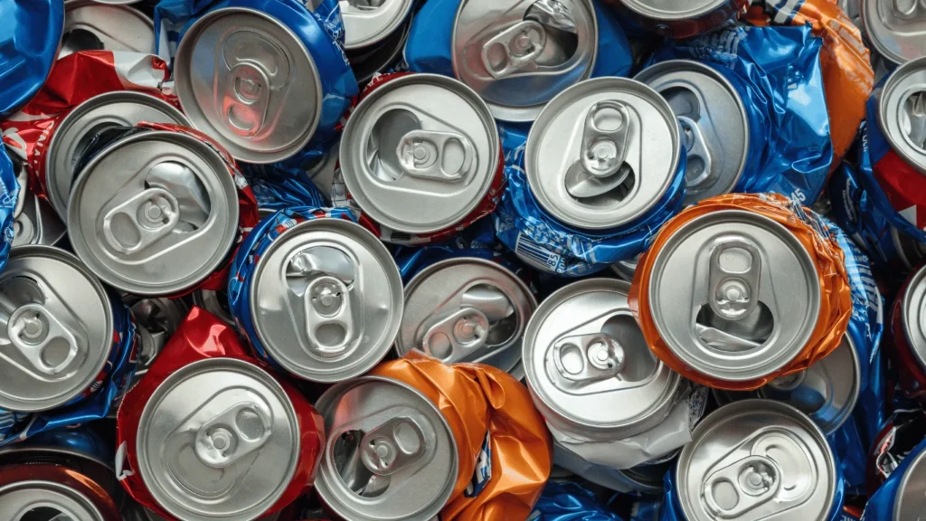 Beverage cans made from aluminium
